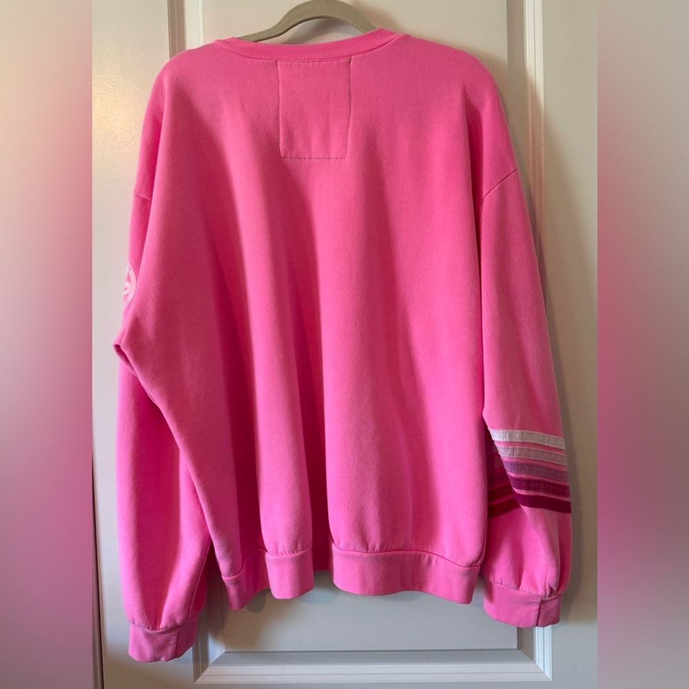 AVIATOR NATION X WORLD OF BARBIE LIMITED EDITION SWEATSHIRT LARGE - Picture 5 of 5